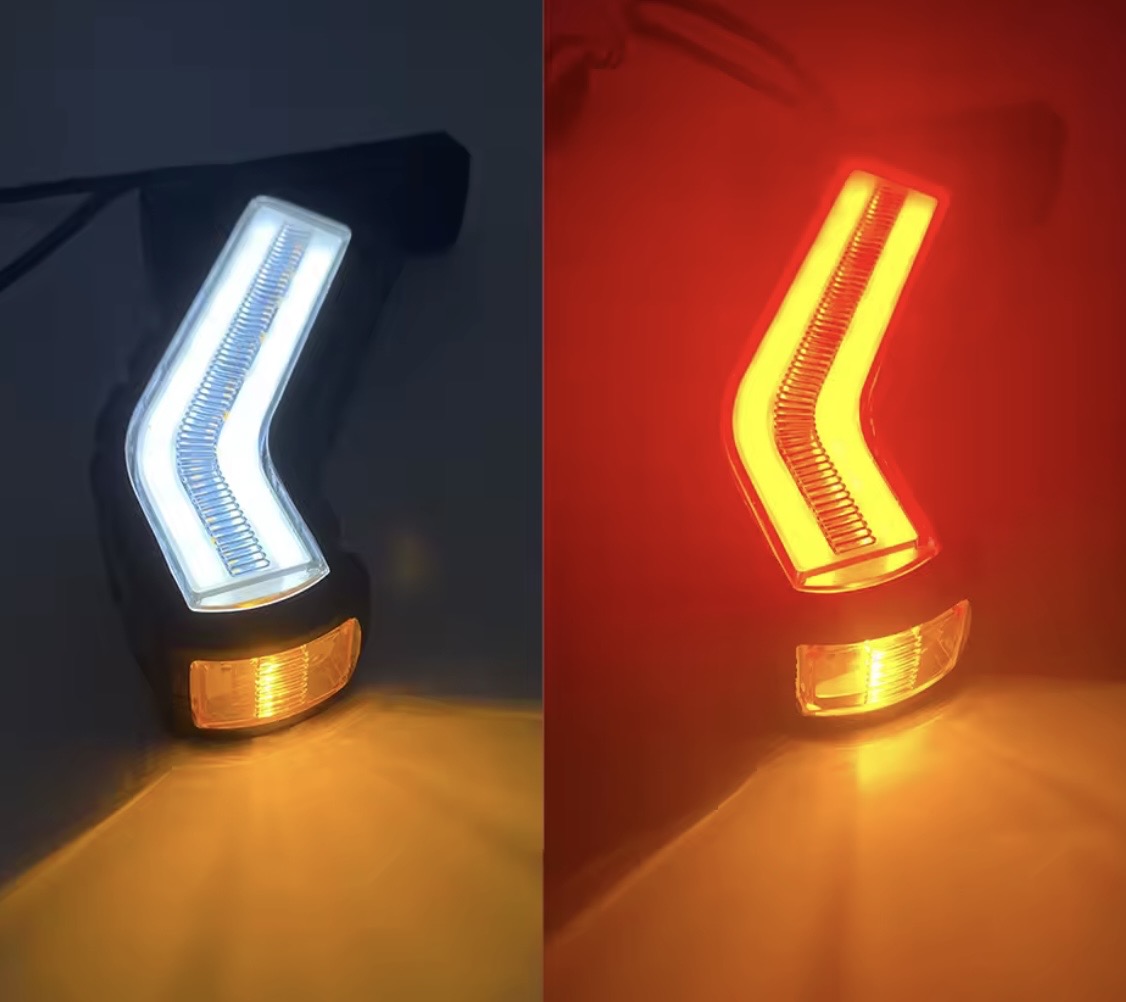 Luci LED di posizione laterali 12V/24V con freccia dinamica camion e rimorchi 2 pezzi