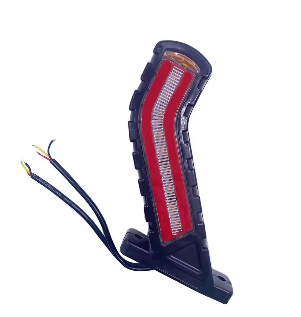 Luci LED di posizione laterali 12V/24V con freccia dinamica camion e rimorchi 2 pezzi