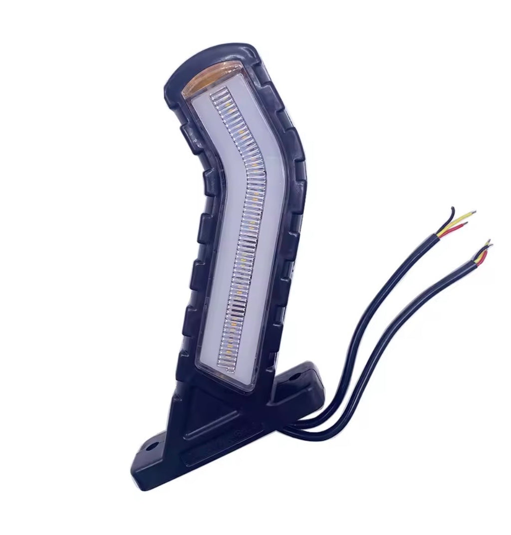 Luci LED di posizione laterali 12V/24V con freccia dinamica camion e rimorchi 2 pezzi